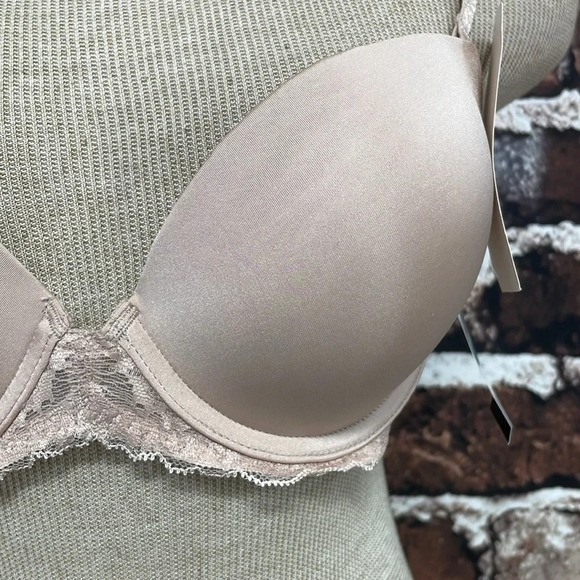 Paramour Loulou Bra Women's 34C Blush Pink NWT Multi-Way Push Up Underwire - Picture 5 of 12